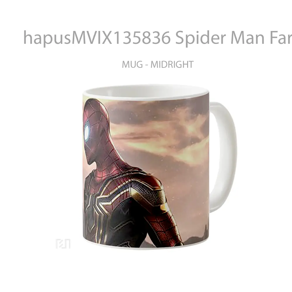 Mug Spider Man Far From Home Gelas Superhero - All-side / Desain