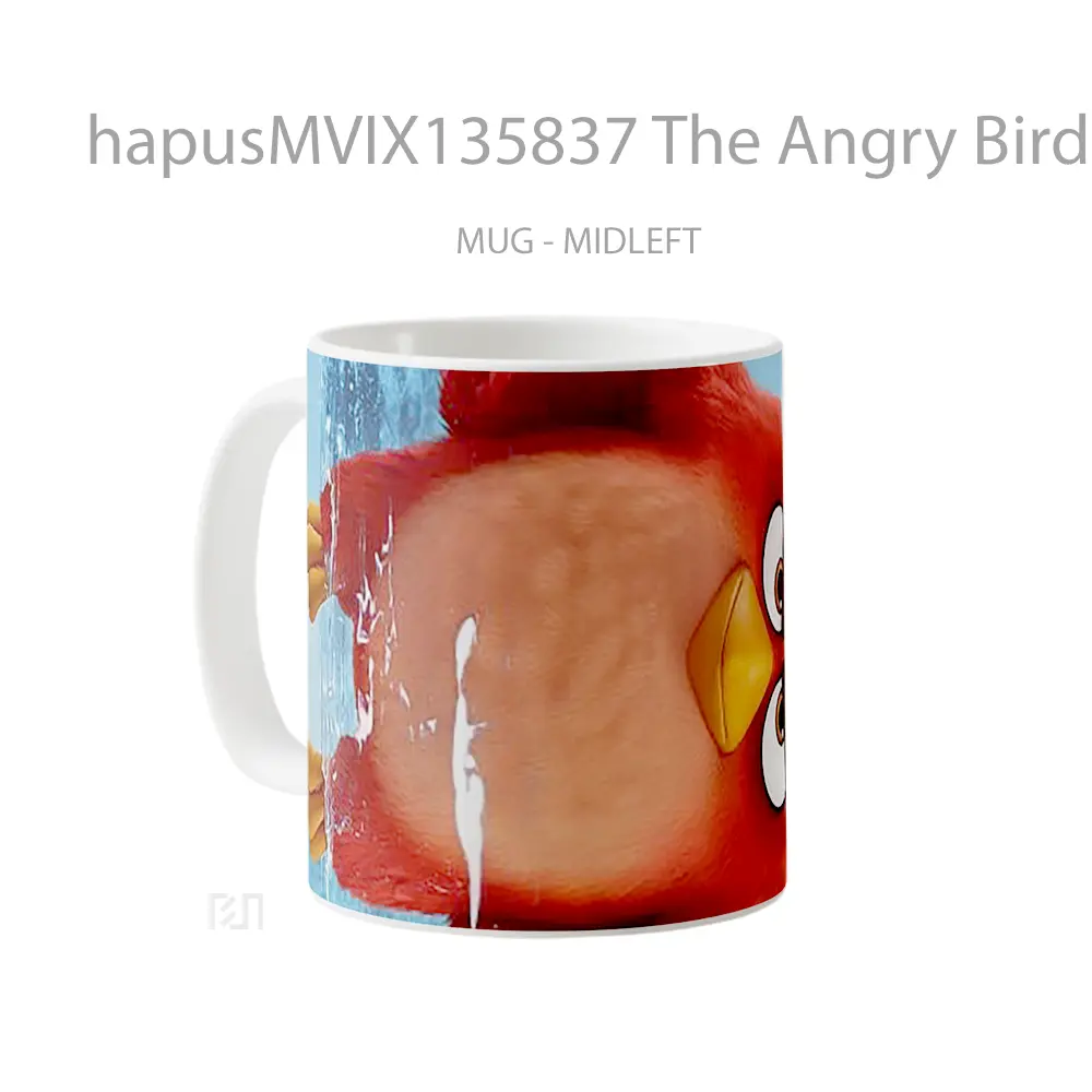 Mug The Angry Birds Movie 2 V1 Gelas Hewan Lucu - All-side / Desain
