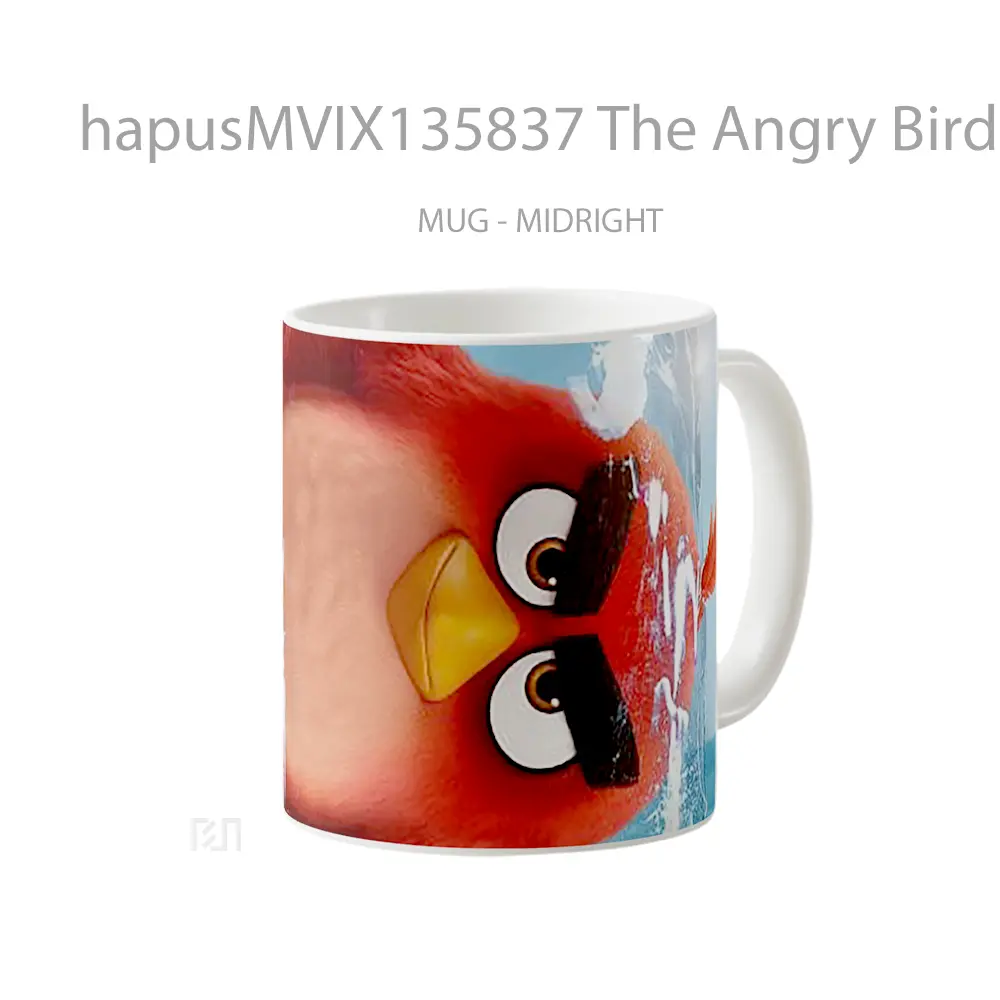 Mug The Angry Birds Movie 2 V1 Gelas Hewan Lucu - All-side / Desain
