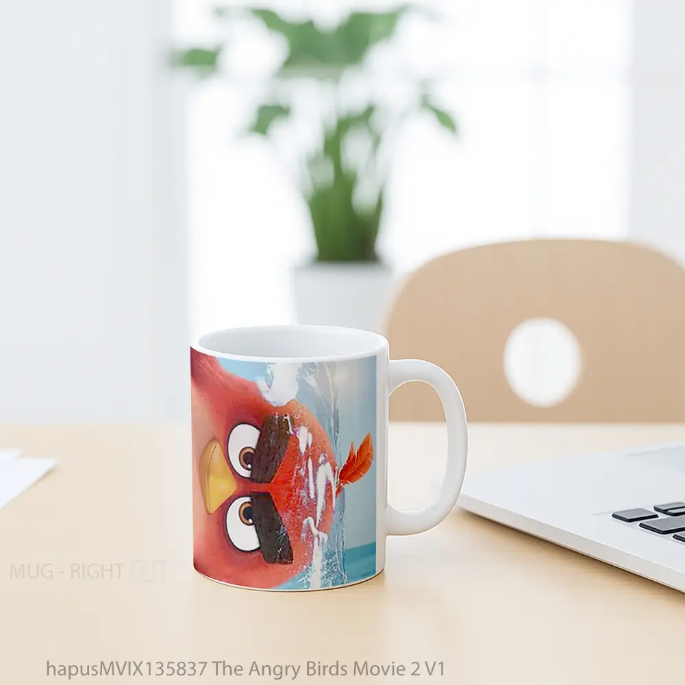 Mug The Angry Birds Movie 2 V1 Gelas Hewan Lucu - All-side / Desain