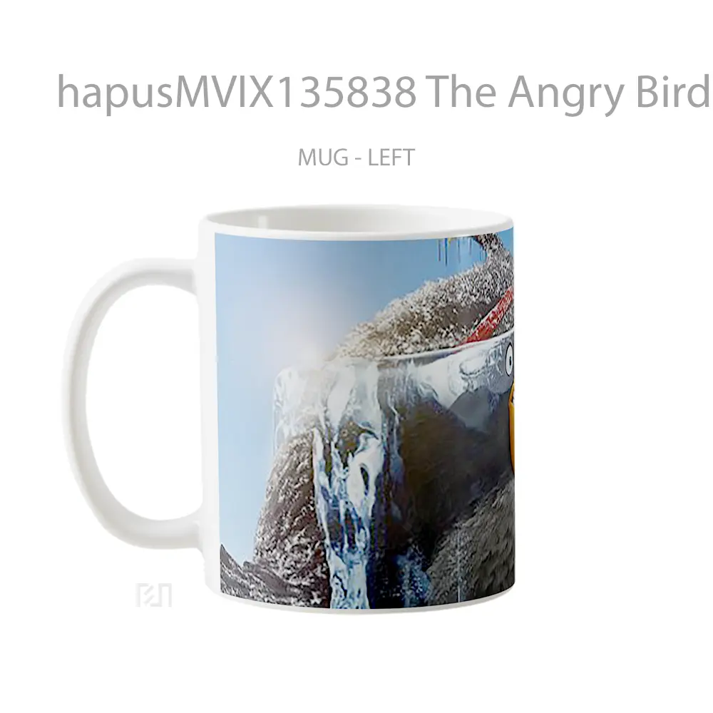 Mug The Angry Birds Movie 2 V2 Gelas Hewan Lucu - All-side / Desain
