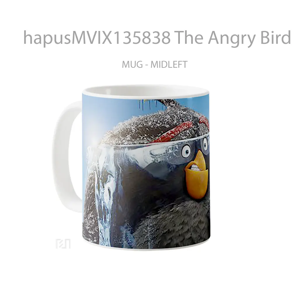 Mug The Angry Birds Movie 2 V2 Gelas Hewan Lucu - All-side / Desain
