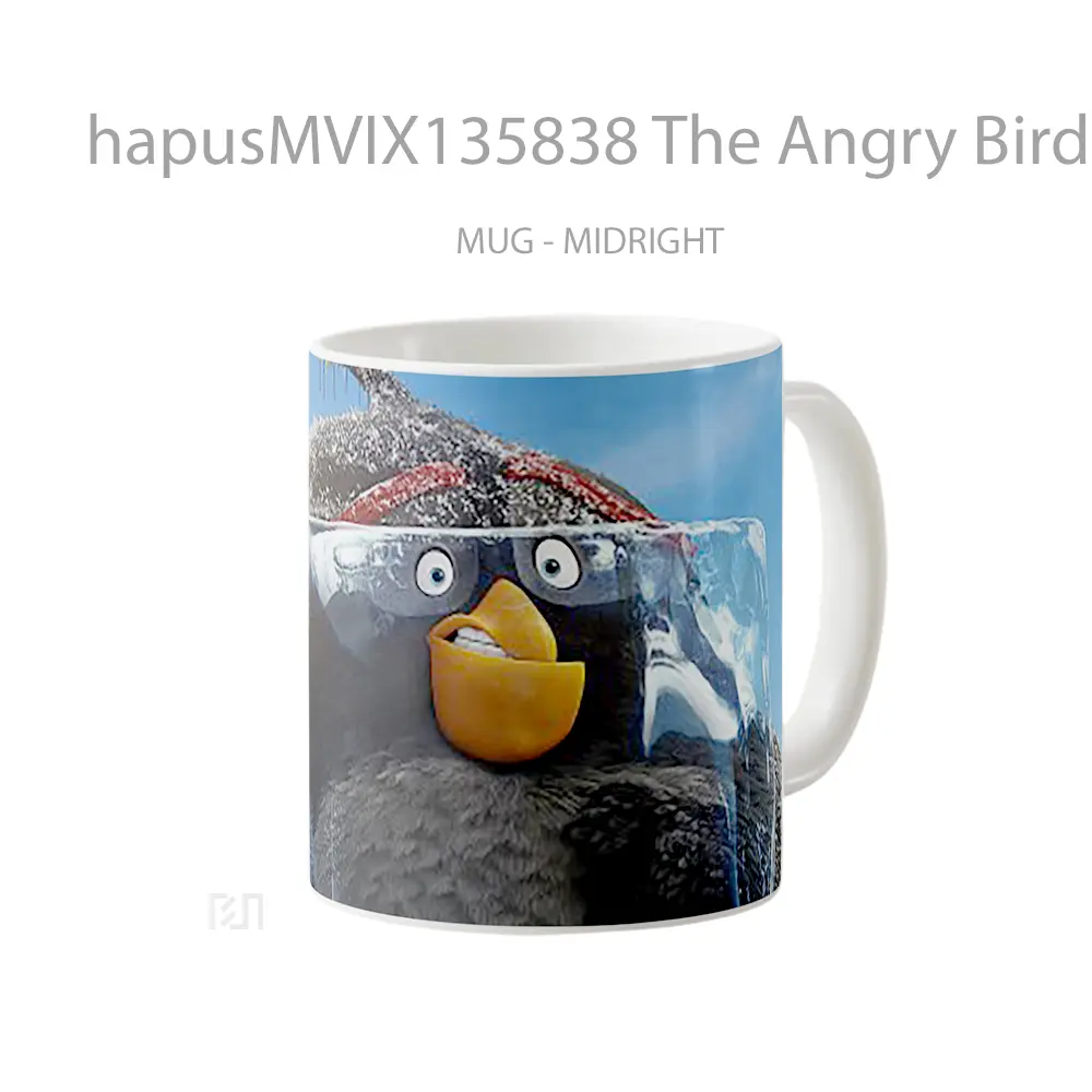 Mug The Angry Birds Movie 2 V2 Gelas Hewan Lucu - All-side / Desain