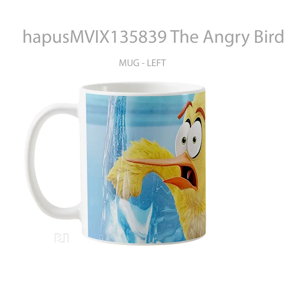 Mug The Angry Birds Movie 2 V3 Gelas Hewan Lucu - All-side / Desain