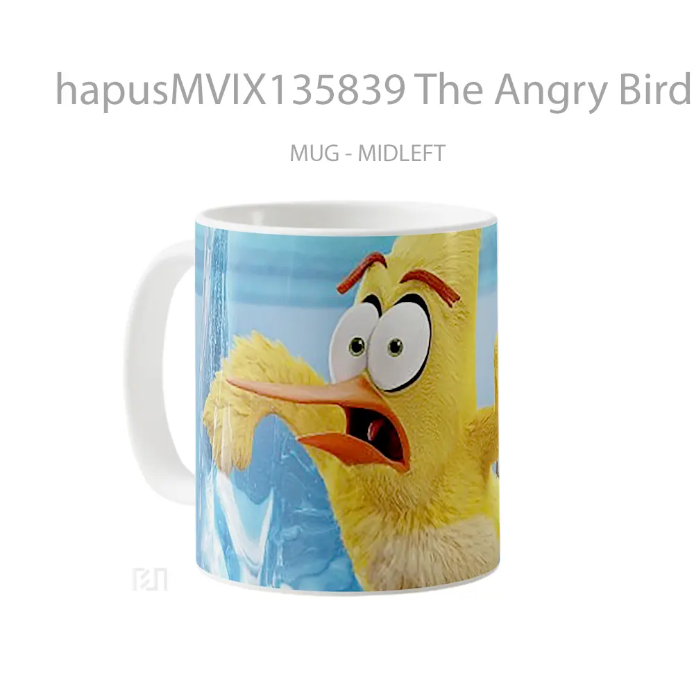 Mug The Angry Birds Movie 2 V3 Gelas Hewan Lucu - All-side / Desain