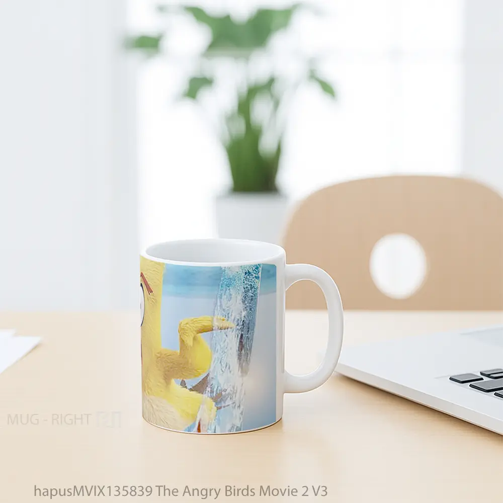 Mug The Angry Birds Movie 2 V3 Gelas Hewan Lucu - All-side / Desain