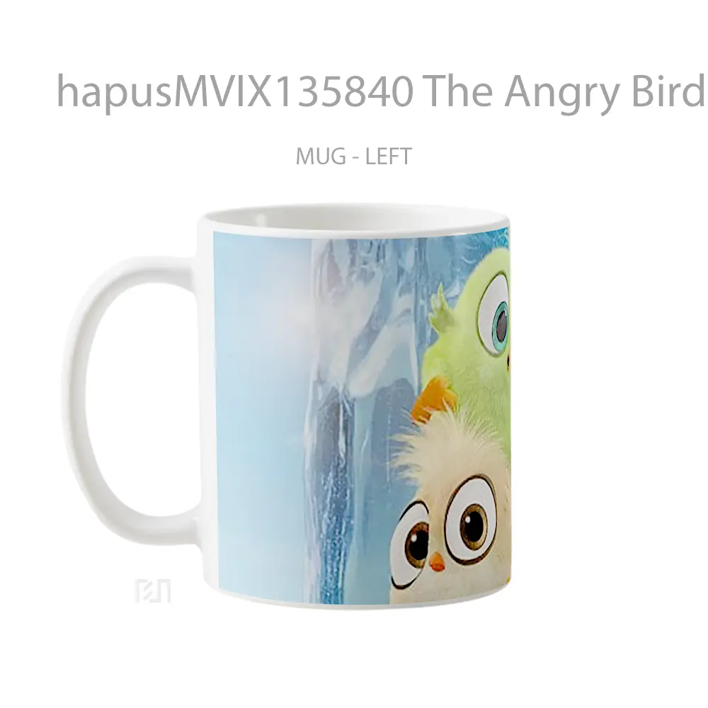 Mug The Angry Birds Movie 2 V4 Gelas Hewan Lucu - All-side / Desain