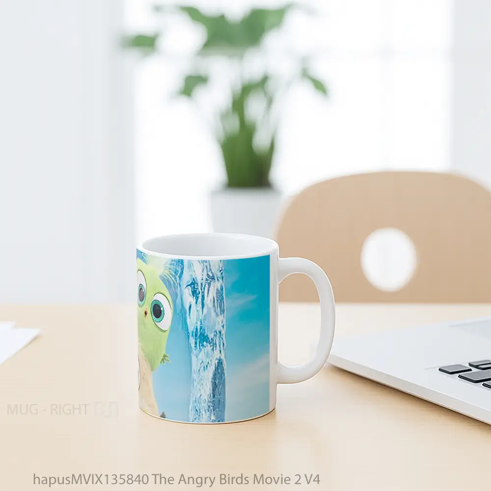 Mug The Angry Birds Movie 2 V4 Gelas Hewan Lucu - All-side / Desain