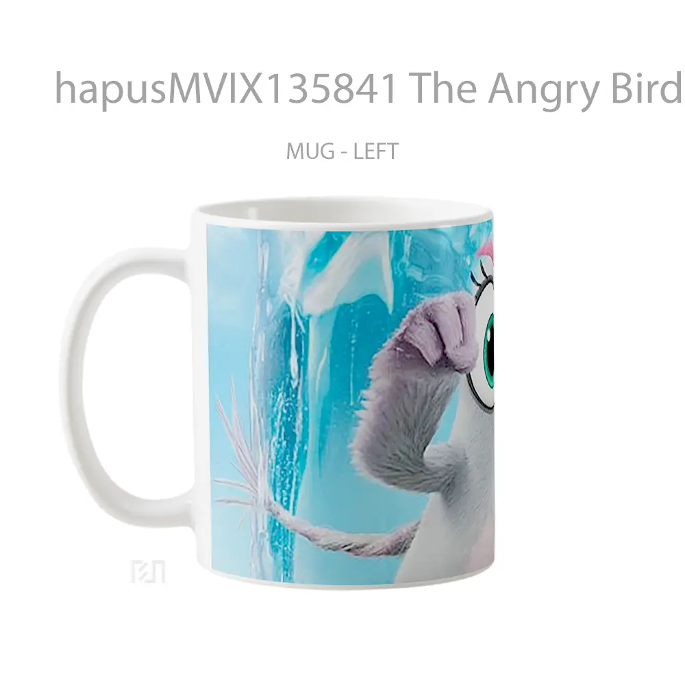 Mug The Angry Birds Movie 2 V5 Gelas Hewan Lucu - All-side / Desain