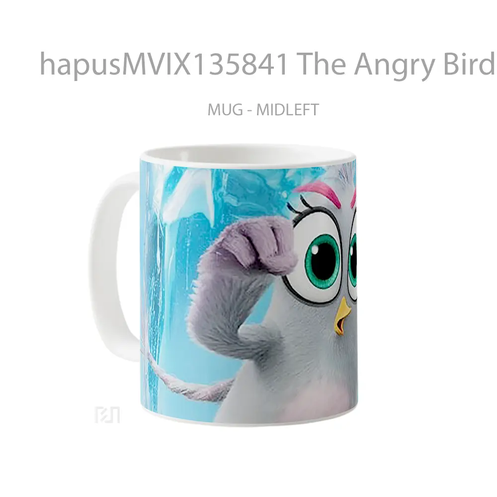 Mug The Angry Birds Movie 2 V5 Gelas Hewan Lucu - All-side / Desain