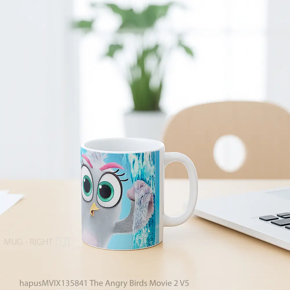 Mug The Angry Birds Movie 2 V5 Gelas Hewan Lucu - All-side / Desain