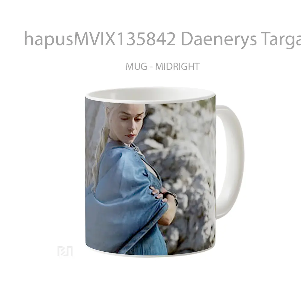 Mug Daenerys Targaryen In Game Of Thrones Cangkir Gamer - All-side / Desain