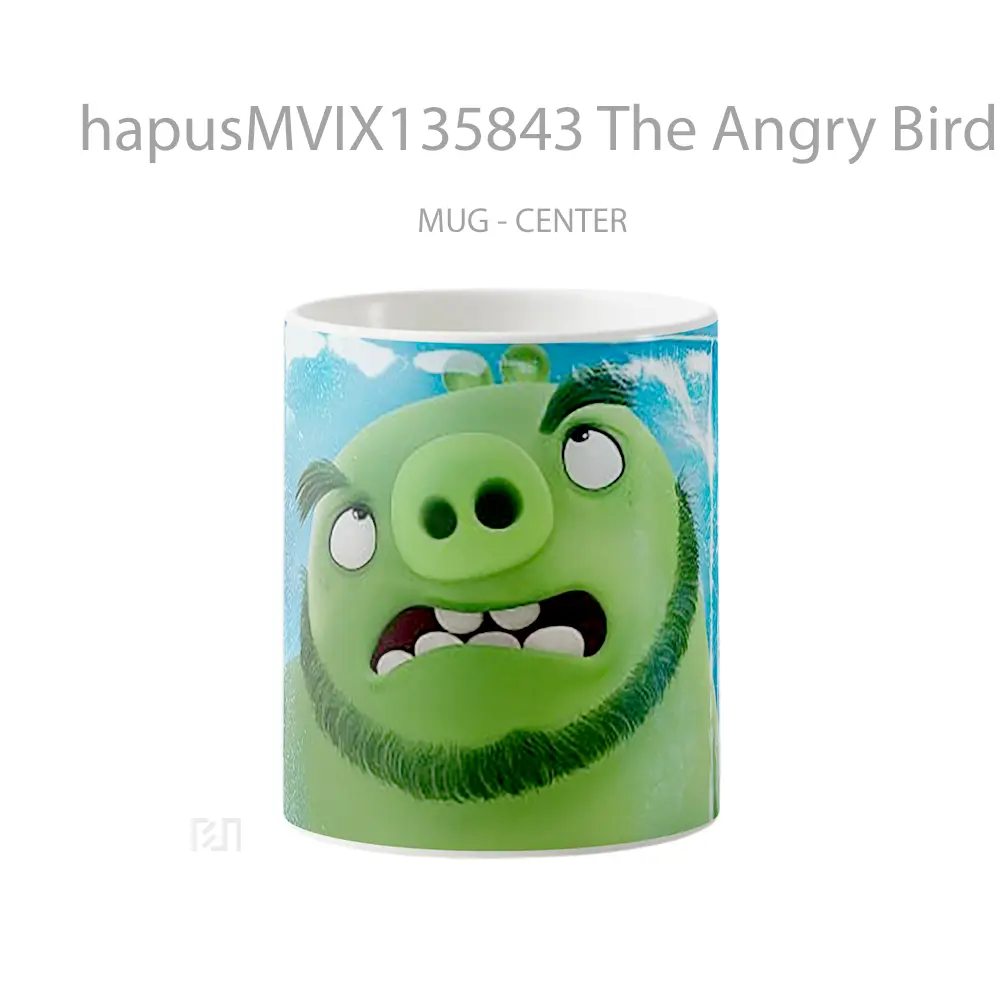 Mug The Angry Birds Movie 2 V6 Gelas Hewan Lucu