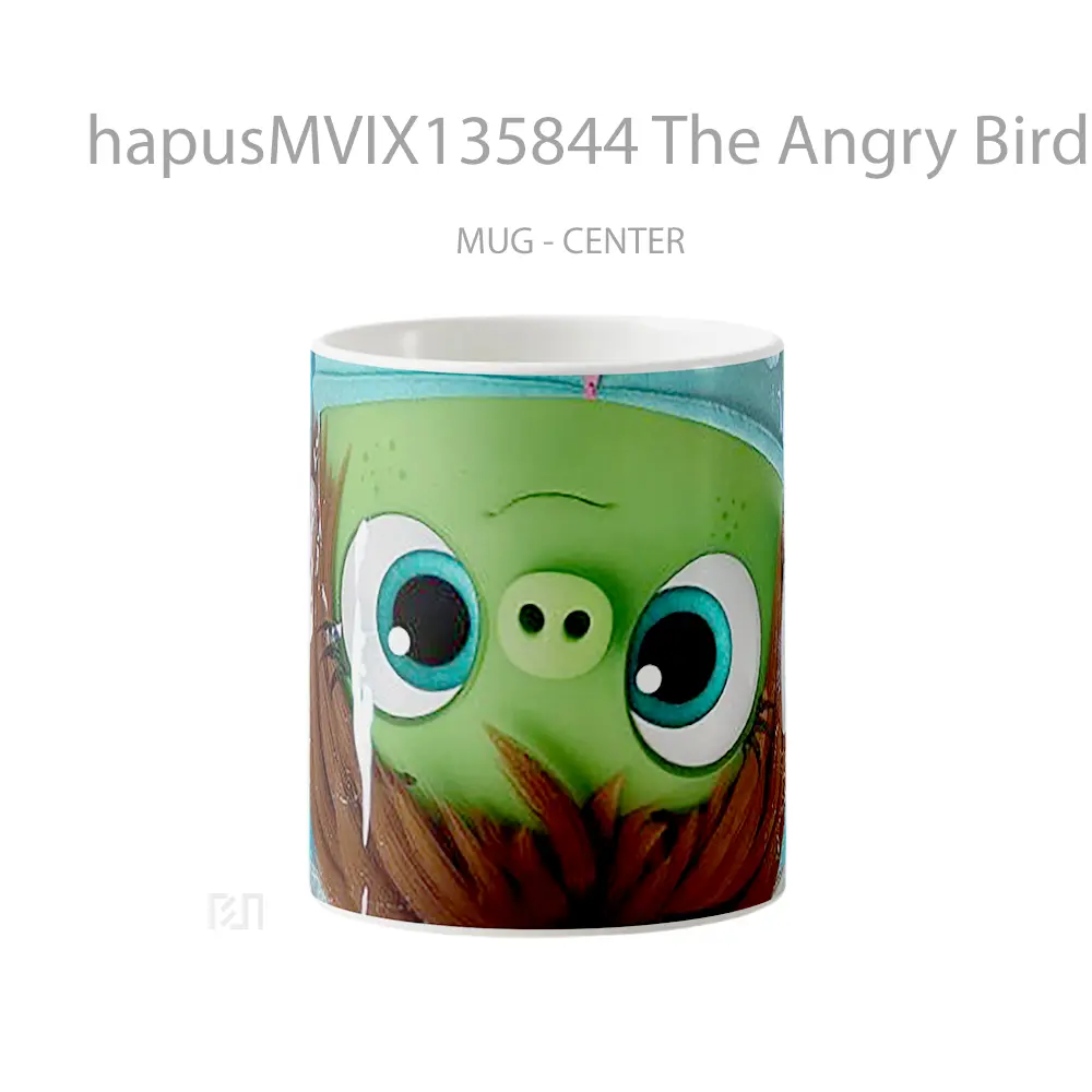 Mug The Angry Birds Movie 2 V7 Gelas Hewan Lucu