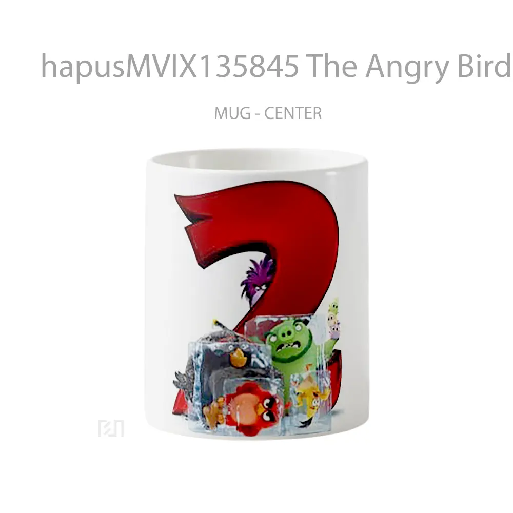 Mug The Angry Birds Movie 2 V8 Gelas Hewan Lucu