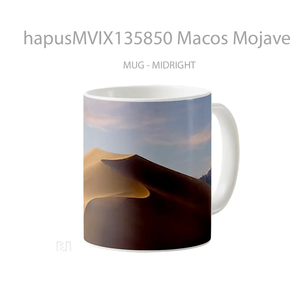Mug Macos Mojave Day Mode Gelas Keramik Unik - All-side / Desain