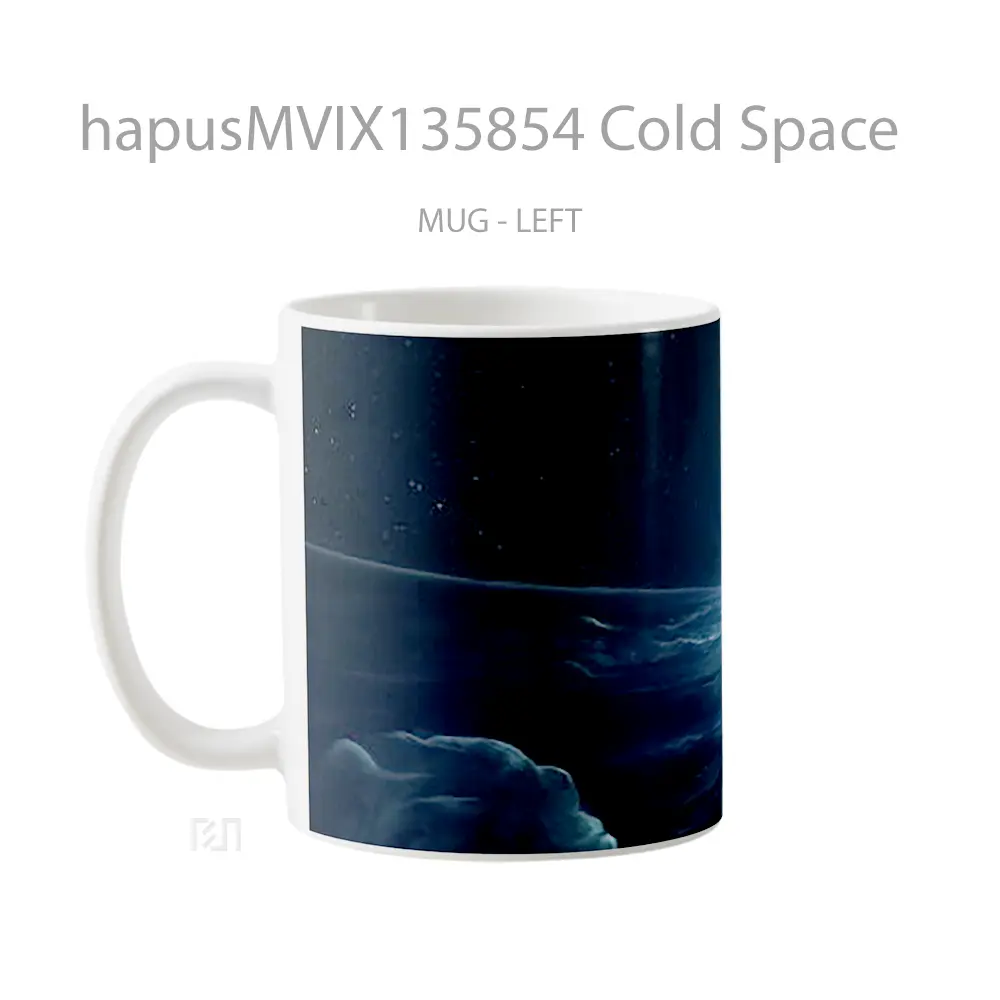 Mug Cold Space Gelas Astronomi - All-side / Desain