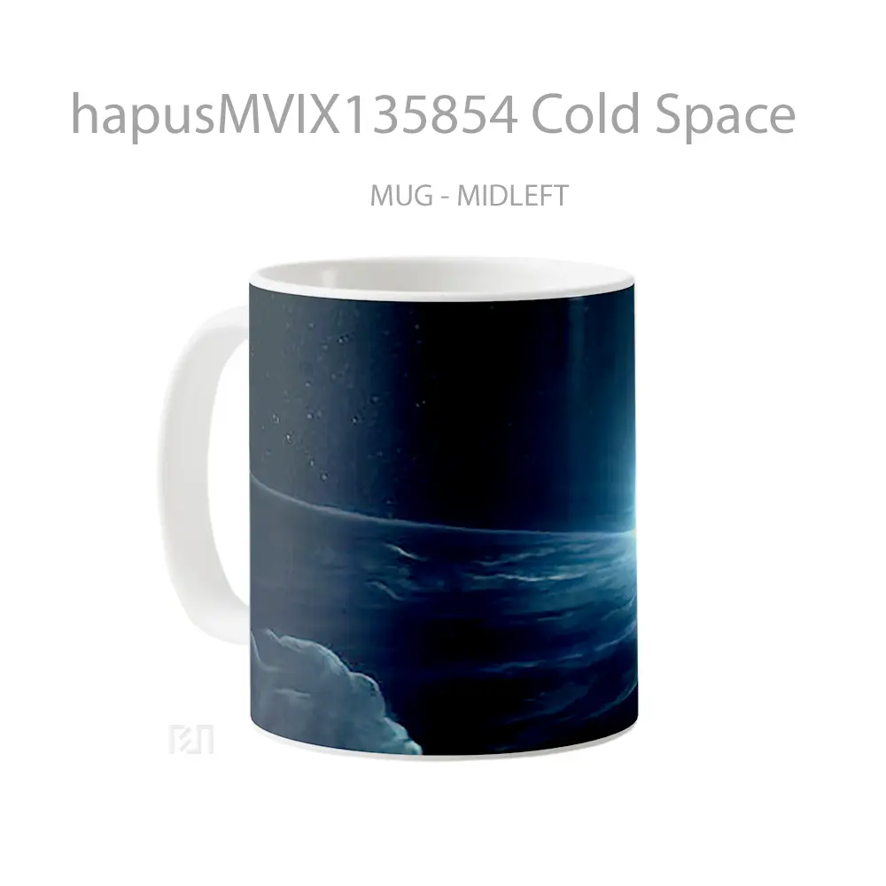 Mug Cold Space Gelas Astronomi - All-side / Desain