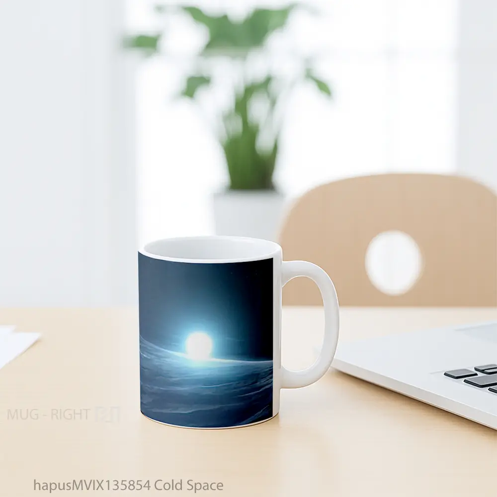 Mug Cold Space Gelas Astronomi - All-side / Desain