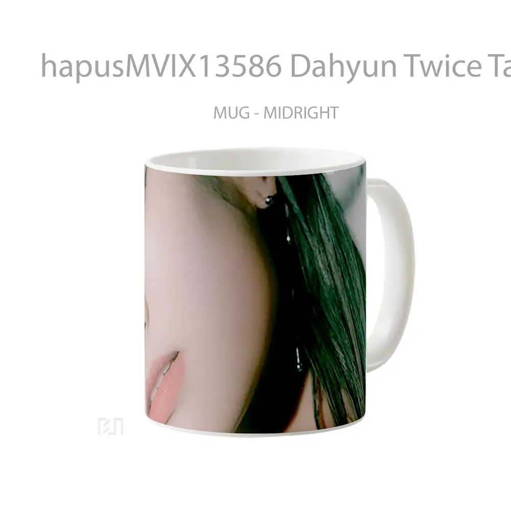 Mug Dahyun Twice Talk That Talk Gelas Keramik Unik - All-side / Desain