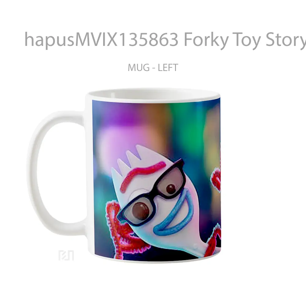 Mug Forky Toy Story 4 Gelas Keramik Unik - All-side / Desain