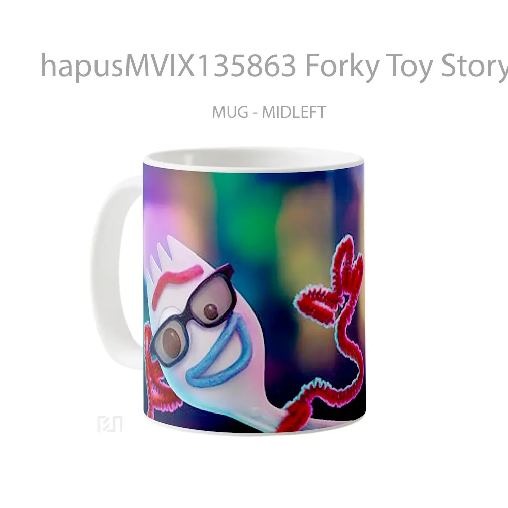 Mug Forky Toy Story 4 Gelas Keramik Unik - All-side / Desain