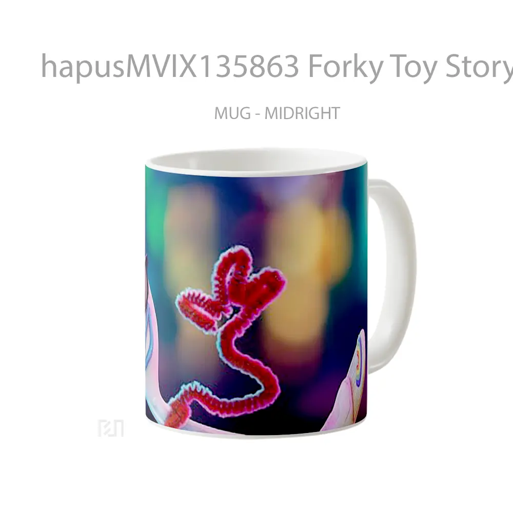 Mug Forky Toy Story 4 Gelas Keramik Unik - All-side / Desain