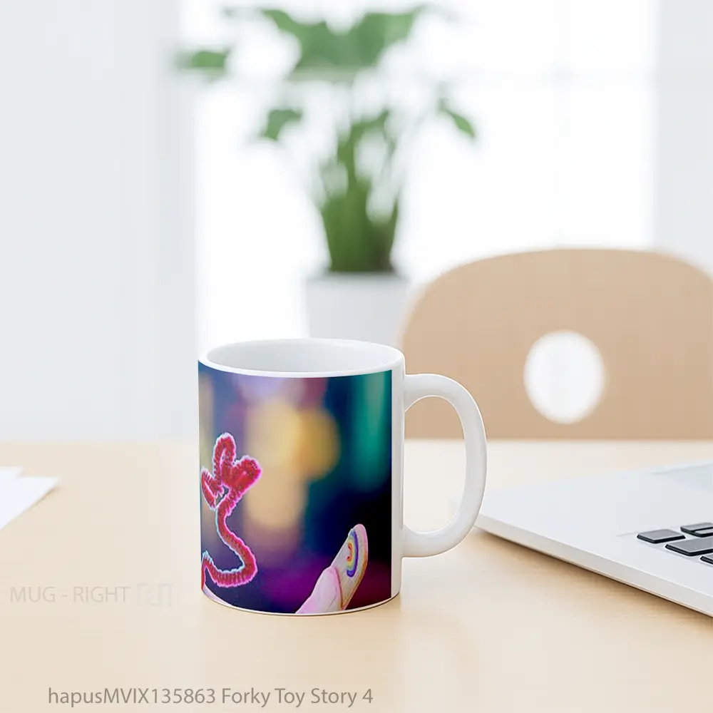 Mug Forky Toy Story 4 Gelas Keramik Unik - All-side / Desain