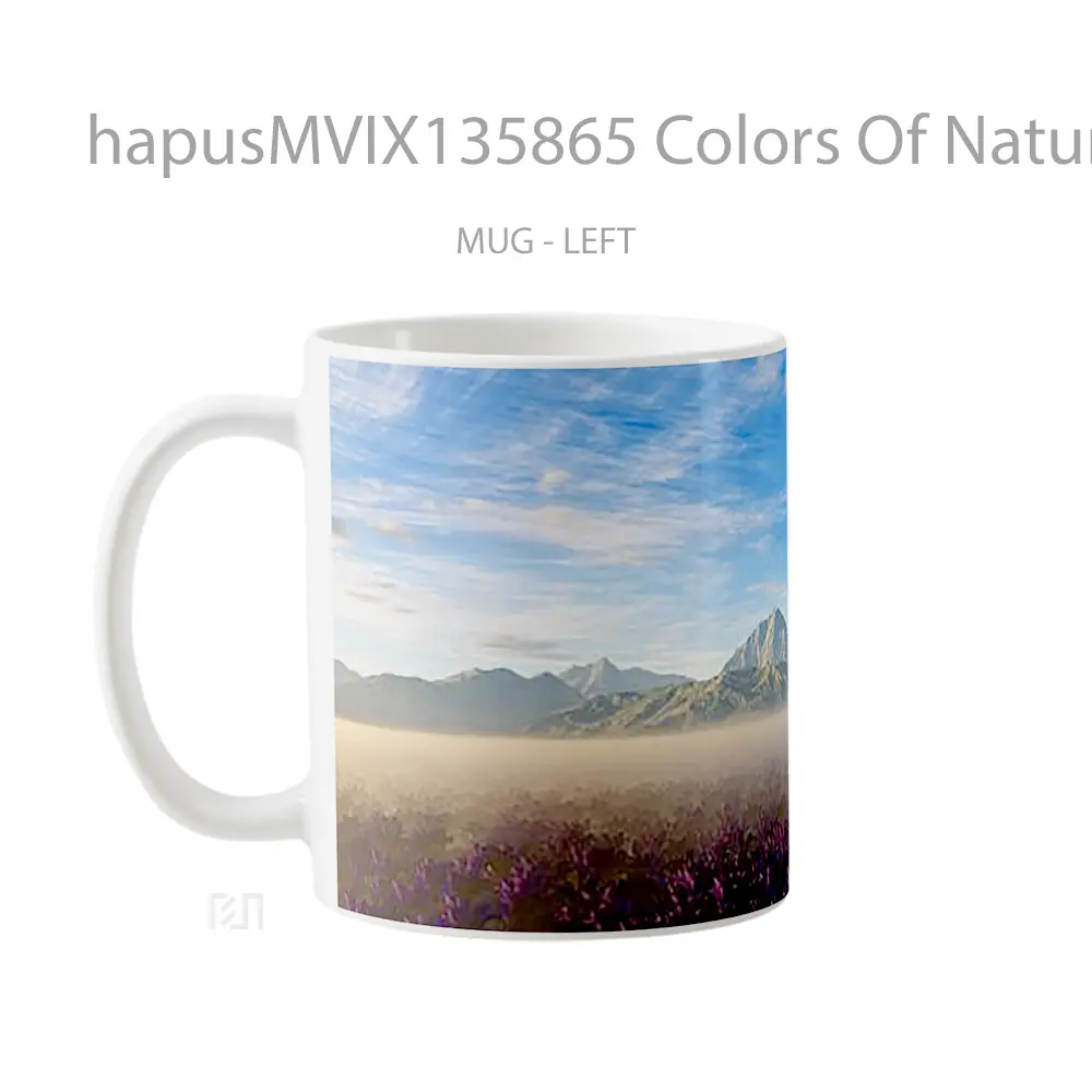 Mug Colors Of Nature Gelas Pemandangan Alam - All-side / Desain