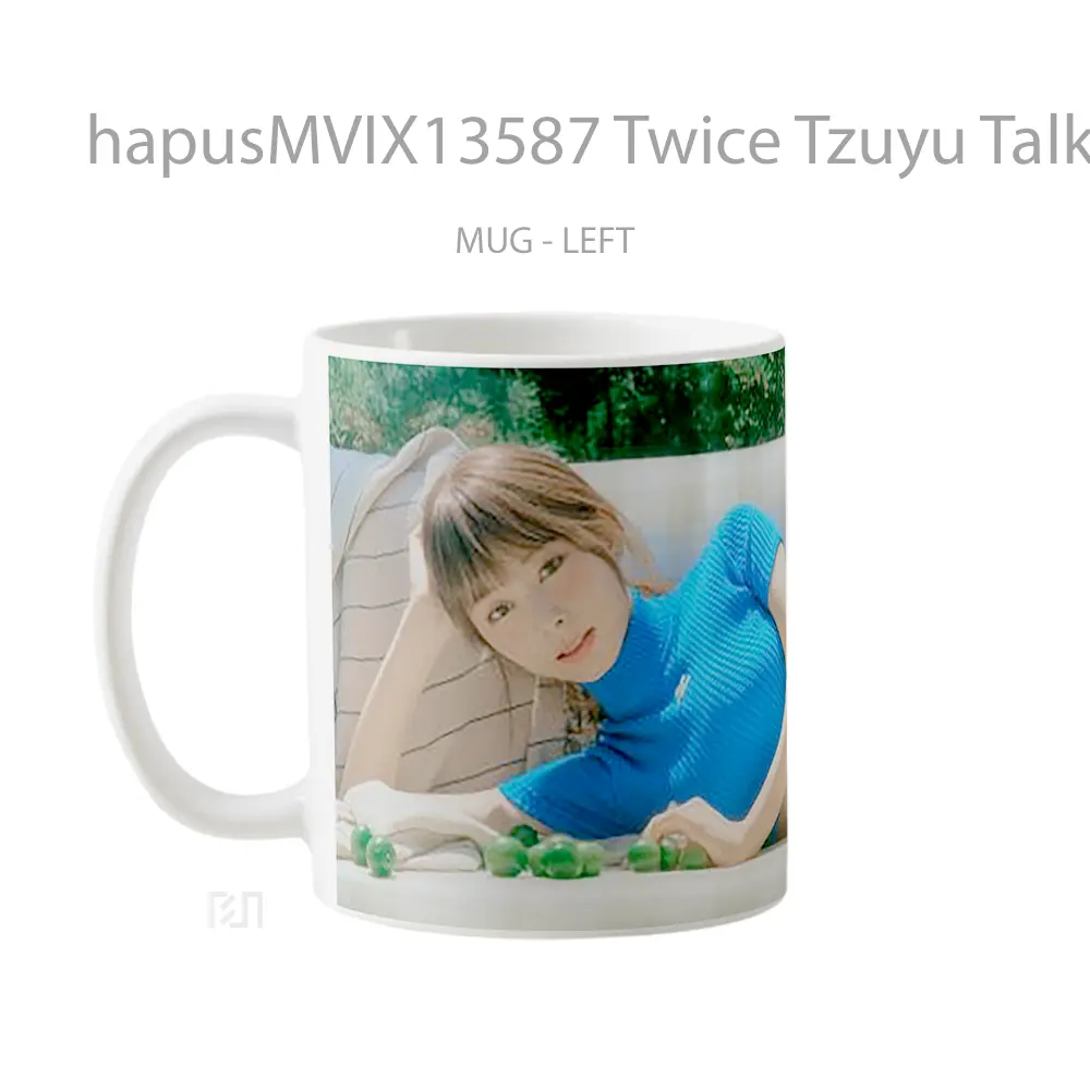 Mug Twice Tzuyu Talk That Talk Gelas Keramik Unik - All-side / Desain