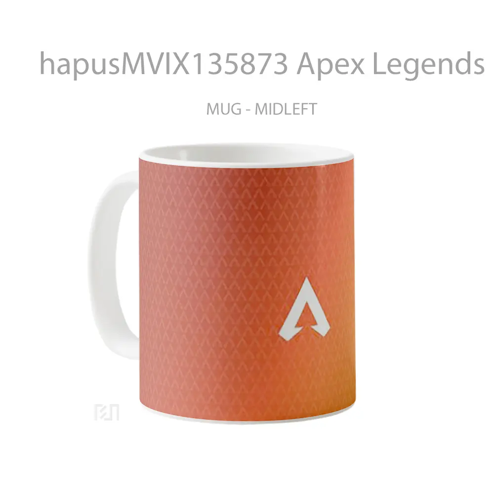 Mug Apex Legends Logo V2 Cangkir Gamer - All-side / Desain
