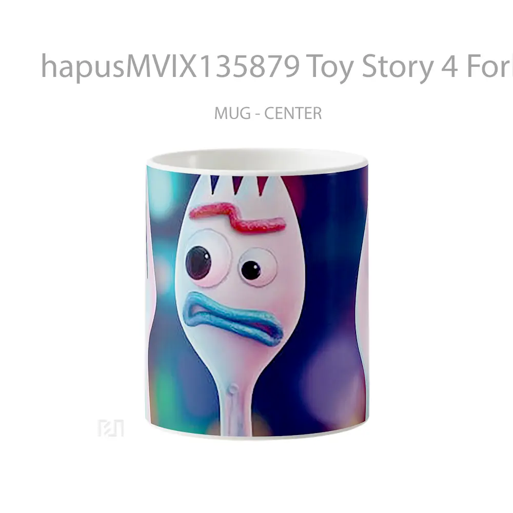 Mug Toy Story 4 Forky V1 Gelas Keramik Unik
