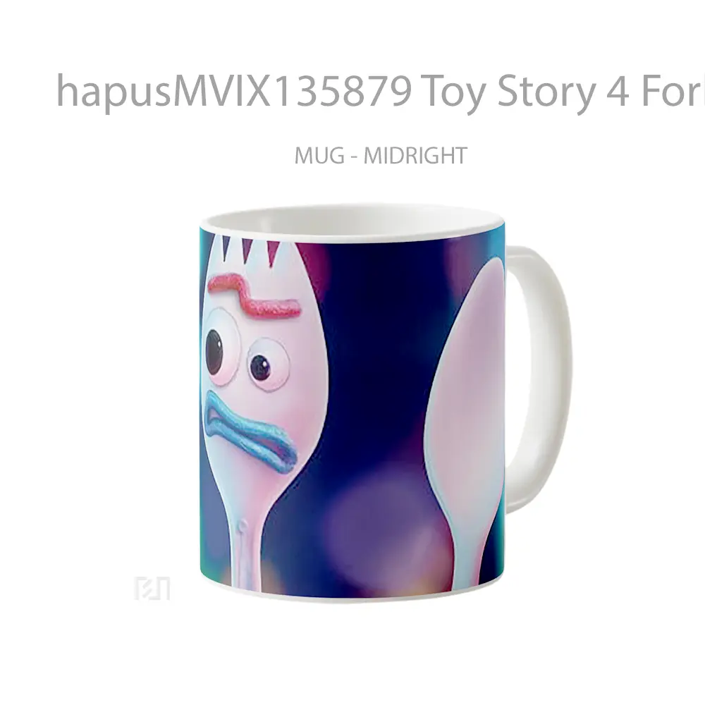 Mug Toy Story 4 Forky V1 Gelas Keramik Unik - All-side / Desain