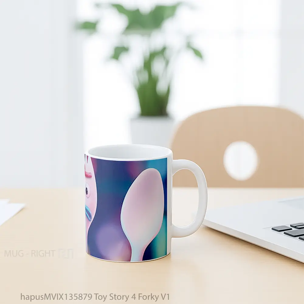 Mug Toy Story 4 Forky V1 Gelas Keramik Unik - All-side / Desain