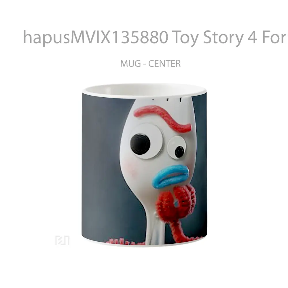 Mug Toy Story 4 Forky V2 Gelas Keramik Unik