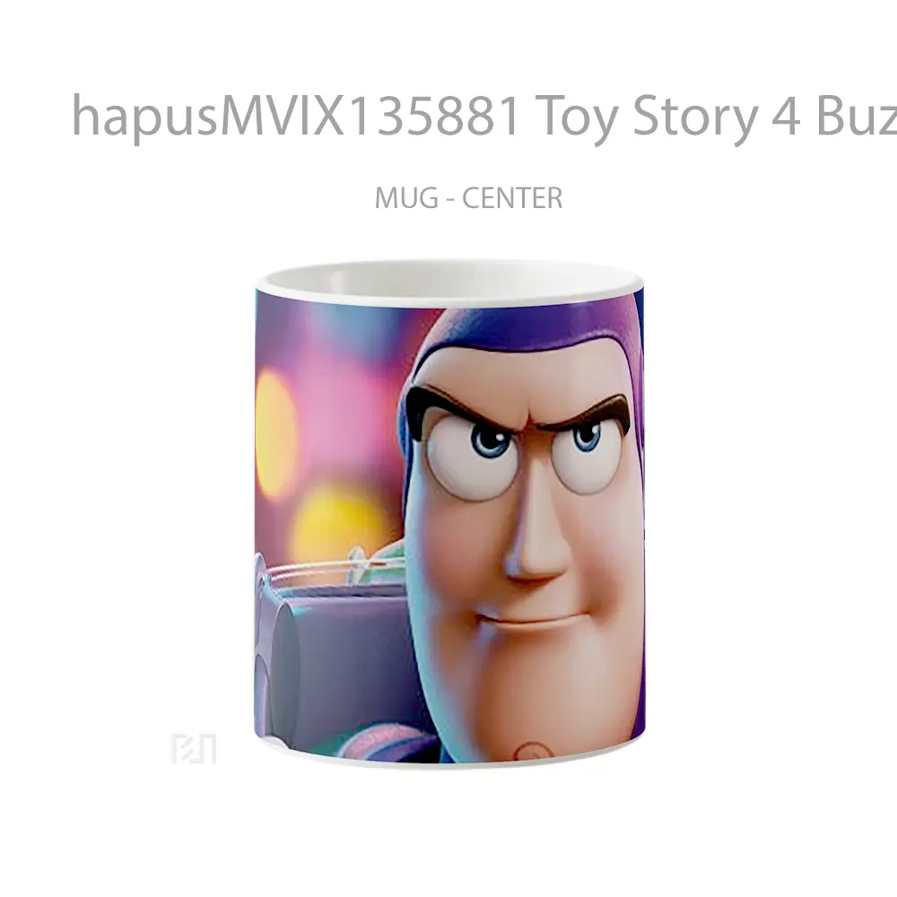 Mug Toy Story 4 Buzz Lightyear Gelas Keramik Unik