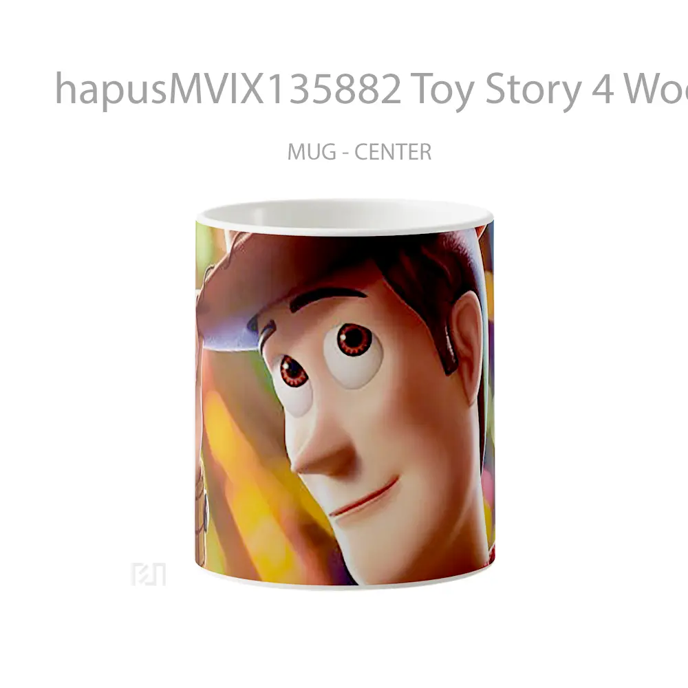 Mug Toy Story 4 Woody Gelas Keramik Unik
