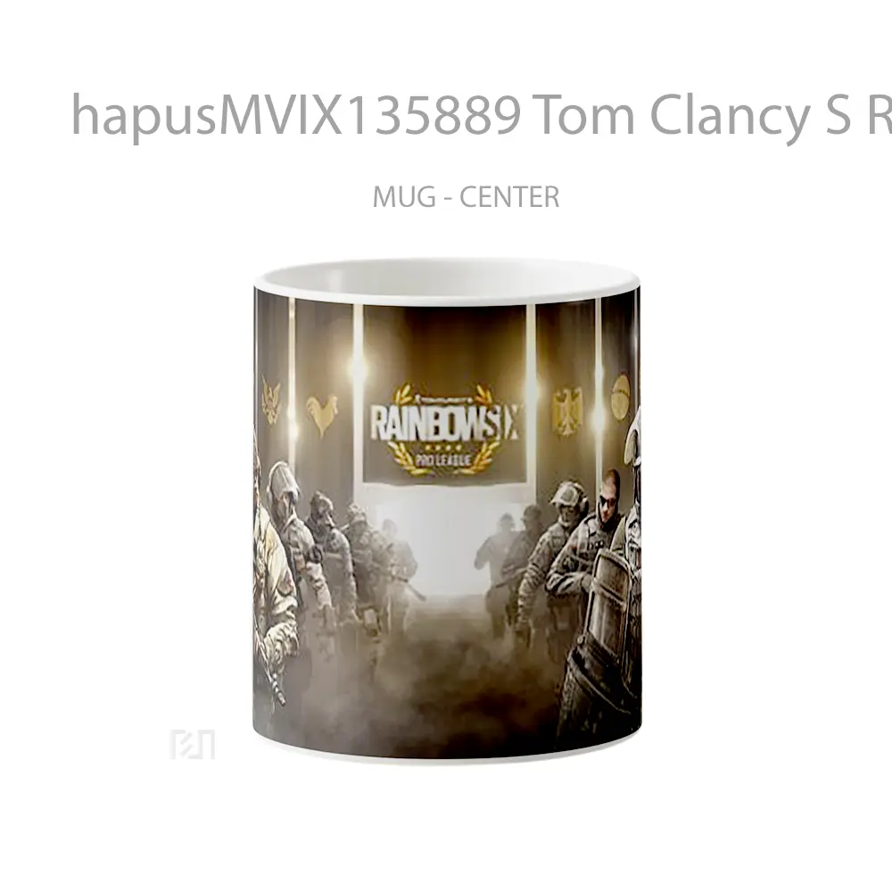 Mug Tom Clancy S Rainbow Six Siege Pro League V1 Gelas Keramik Unik
