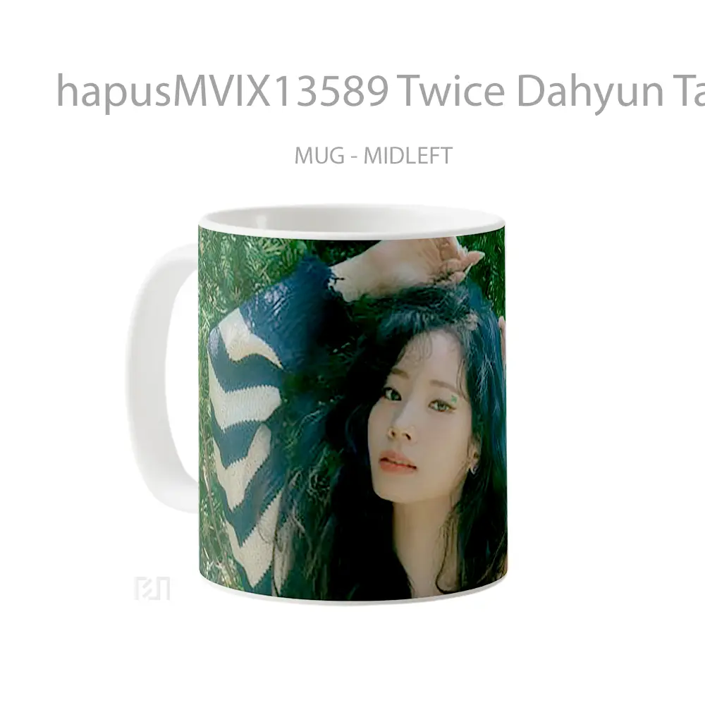 Mug Twice Dahyun Talk That Talk Gelas Keramik Unik - All-side / Desain