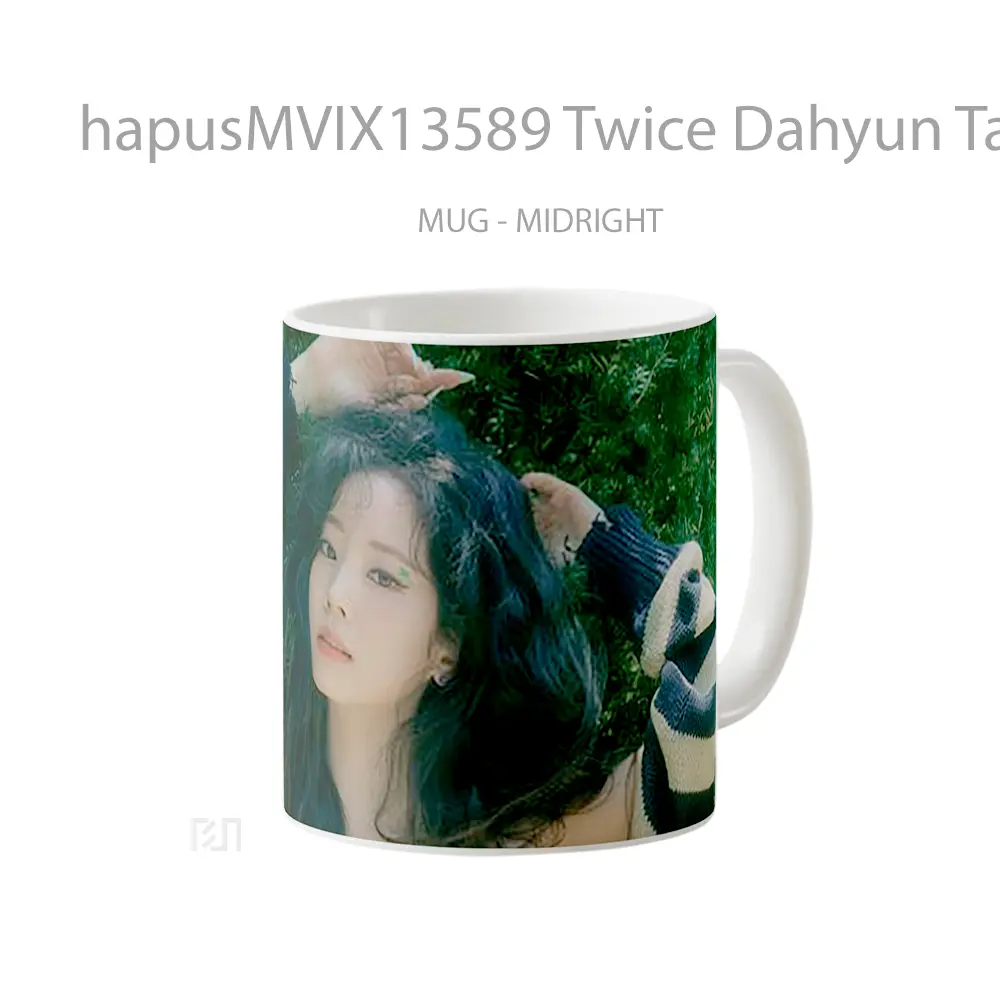 Mug Twice Dahyun Talk That Talk Gelas Keramik Unik - All-side / Desain