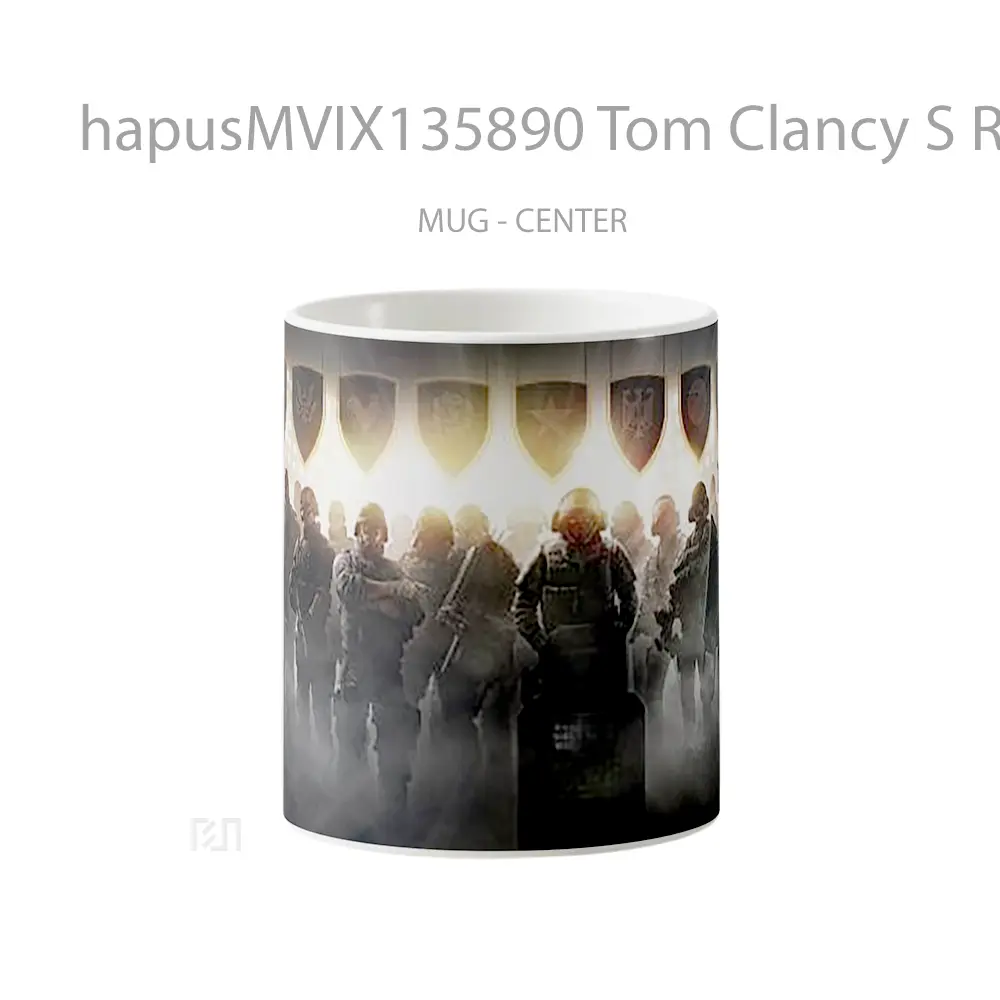 Mug Tom Clancy S Rainbow Six Siege Pro League V2 Gelas Keramik Unik