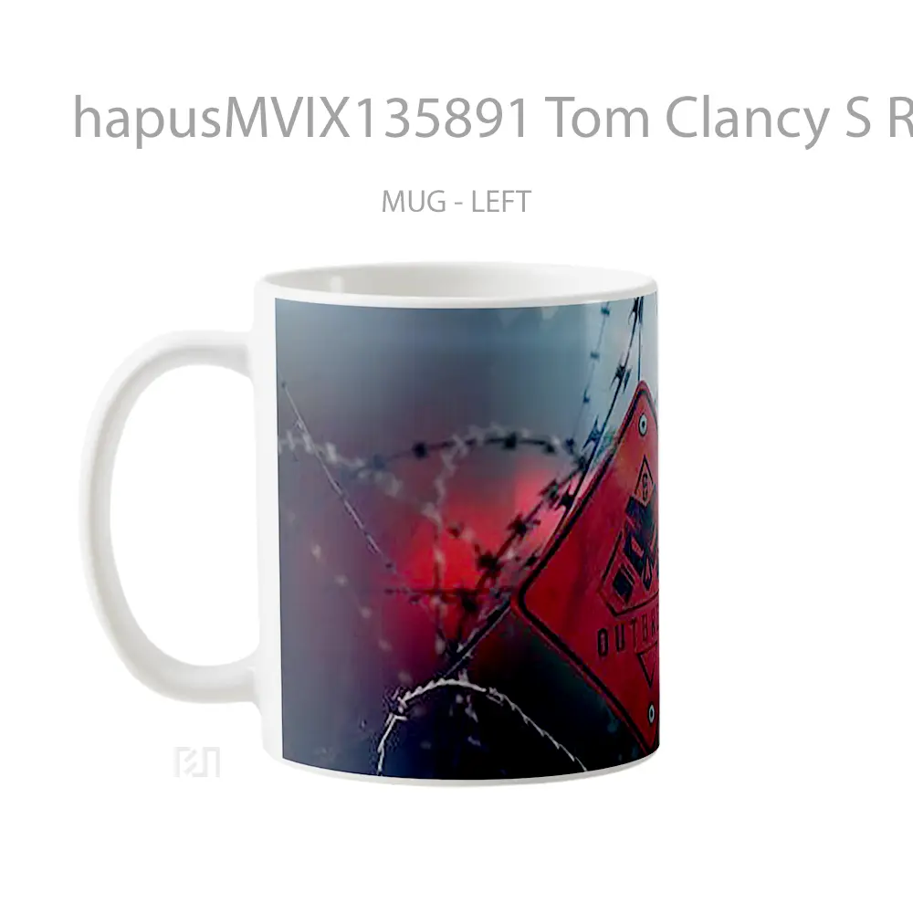 Mug Tom Clancy S Rainbow Six Siege Outbreak Gelas Keramik Unik - All-side / Desain