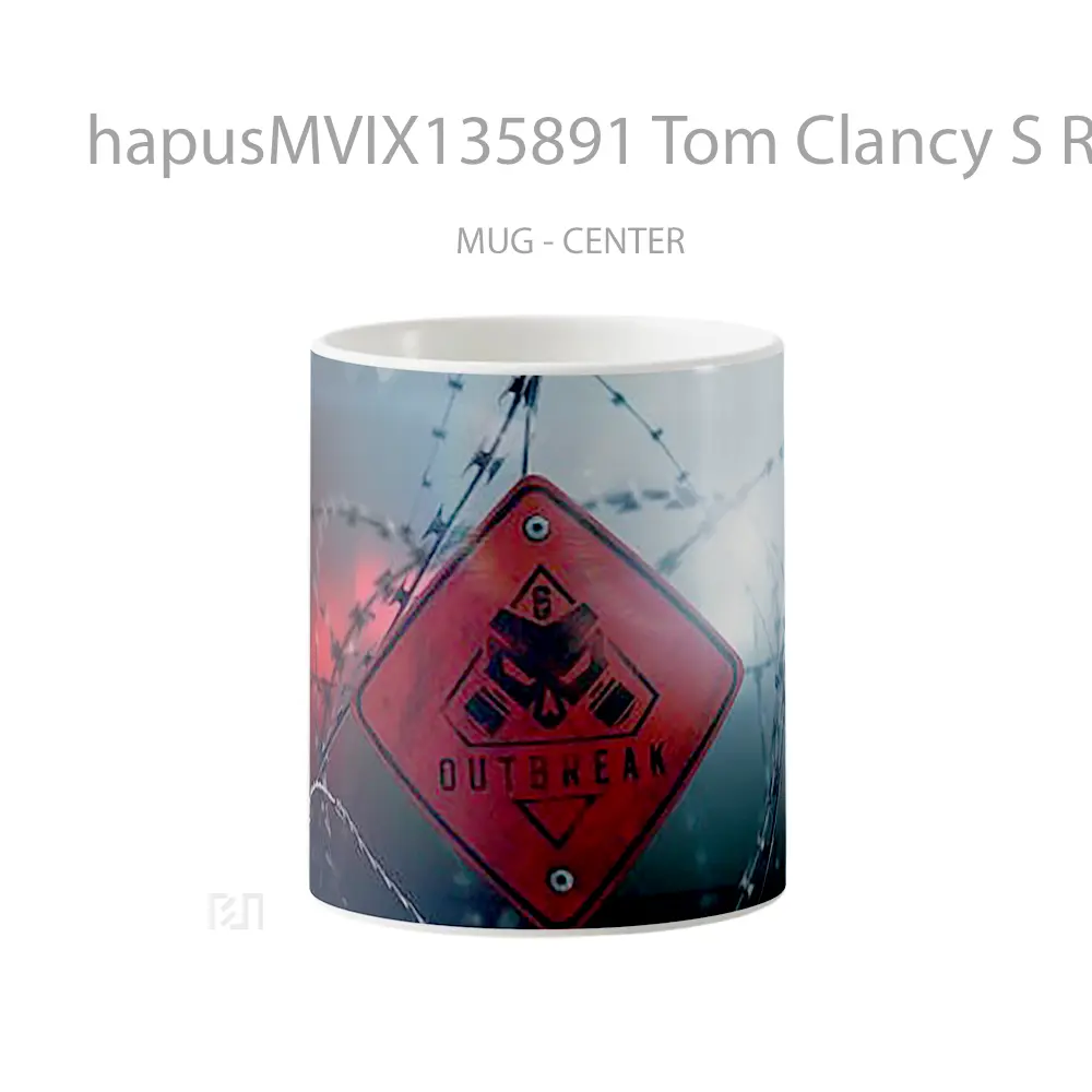 Mug Tom Clancy S Rainbow Six Siege Outbreak Gelas Keramik Unik