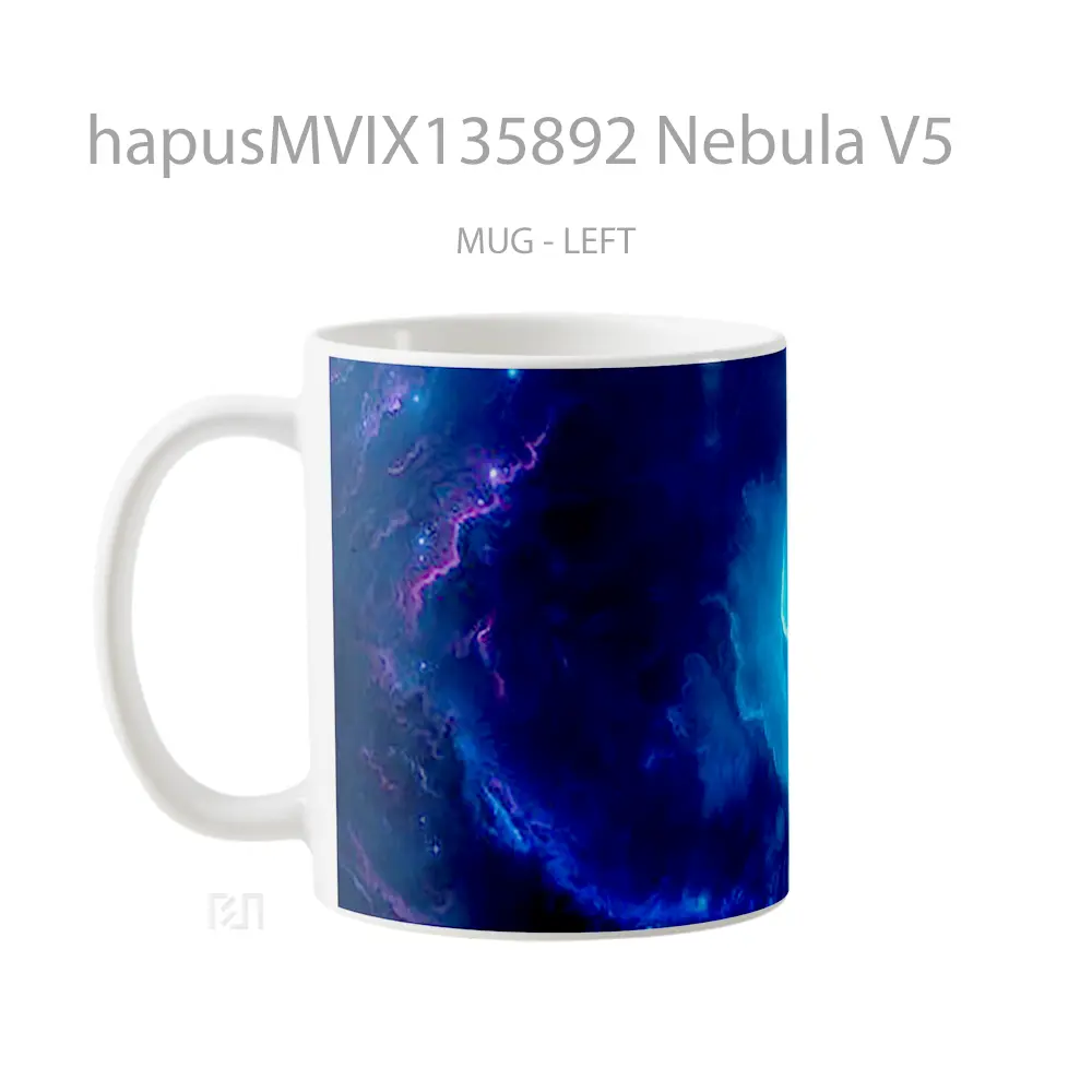 Mug Nebula V5 Gelas Astronomi - All-side / Desain