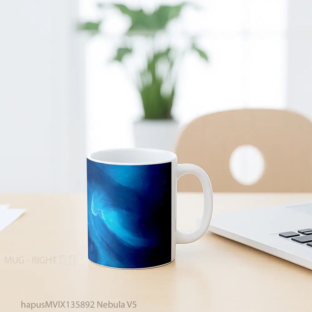 Mug Nebula V5 Gelas Astronomi - All-side / Desain