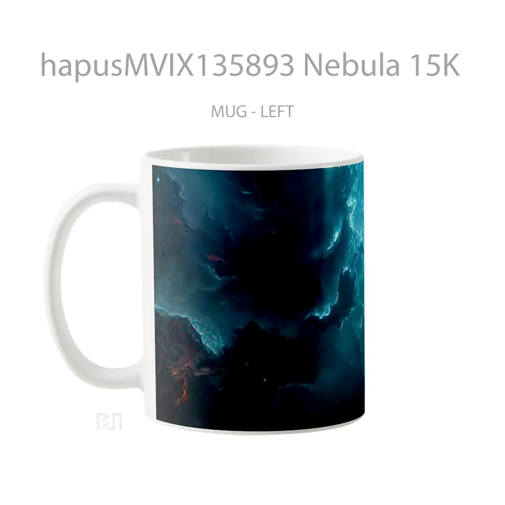 Mug Nebula 15K Gelas Astronomi - All-side / Desain