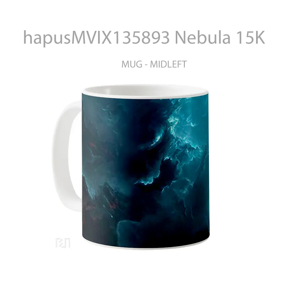 Mug Nebula 15K Gelas Astronomi - All-side / Desain