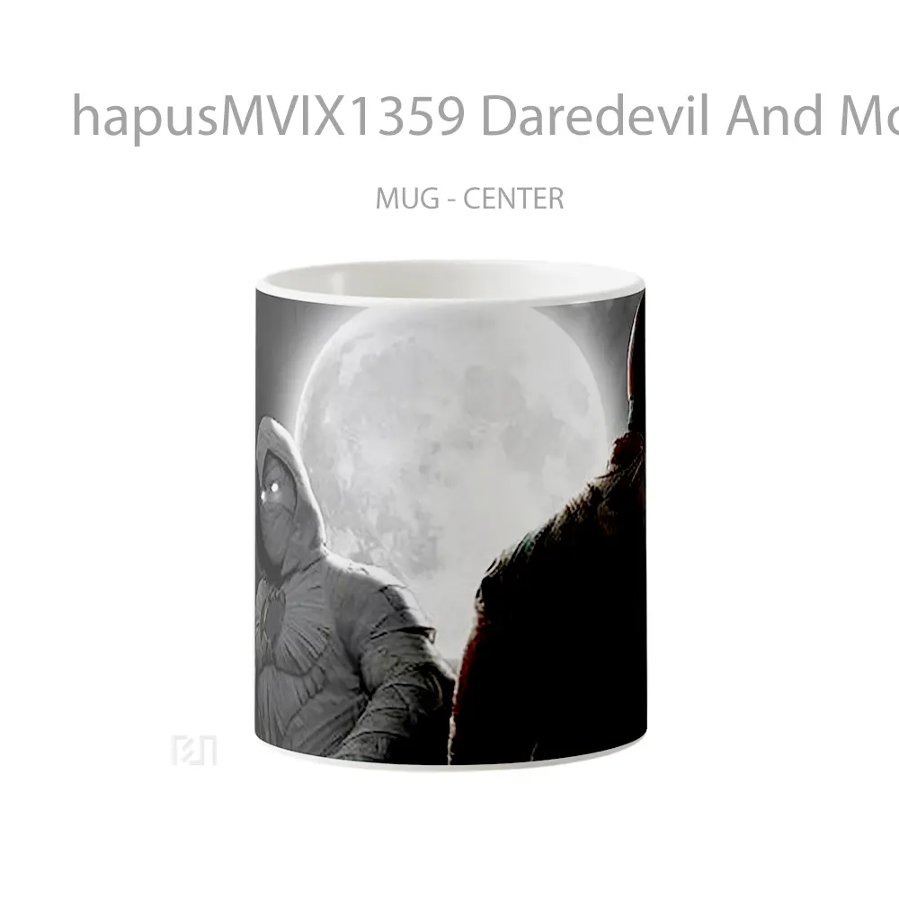 Mug Daredevil And Moon Knight Gelas Superhero