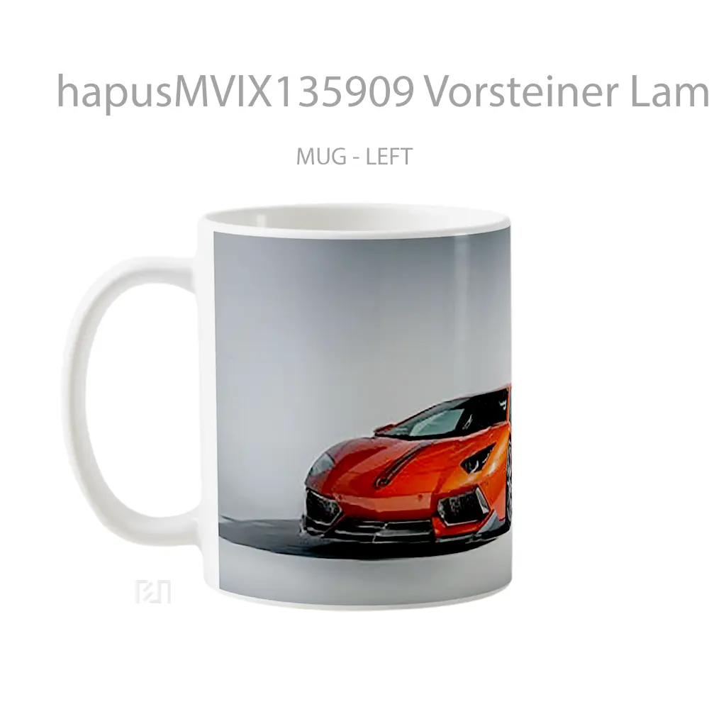 Mug Vorsteiner Lamborghini Aventador V Lp 740 Cangkir Mobil - All-side / Desain