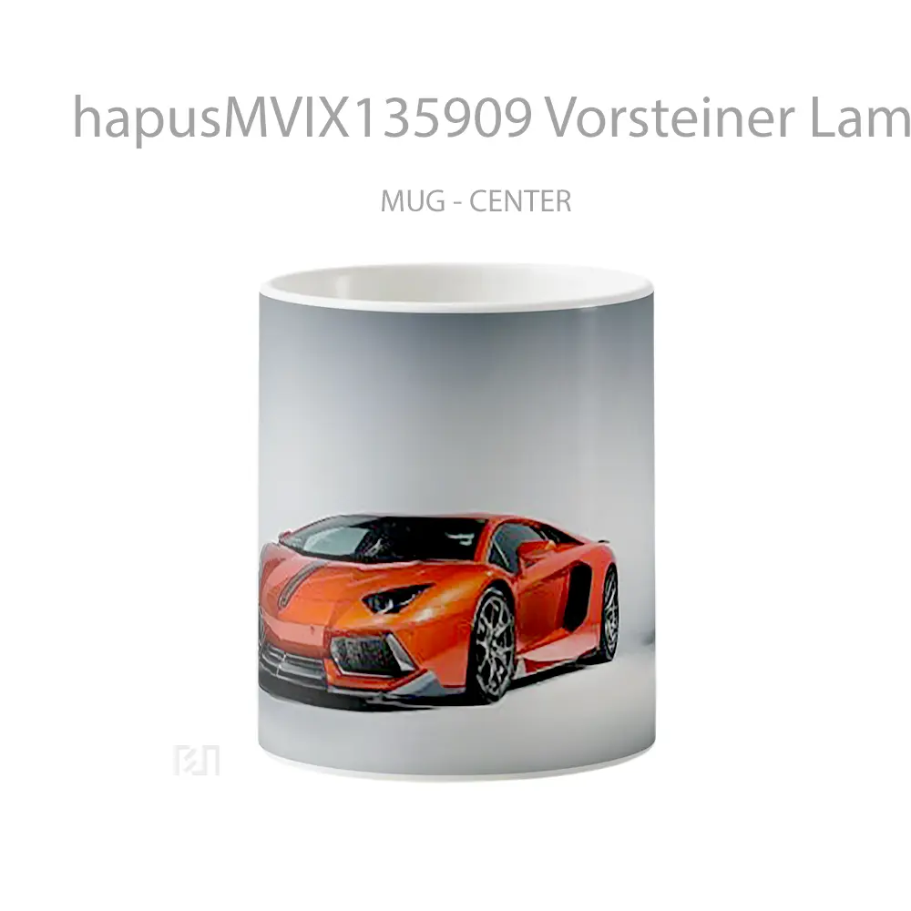 Mug Vorsteiner Lamborghini Aventador V Lp 740 Cangkir Mobil